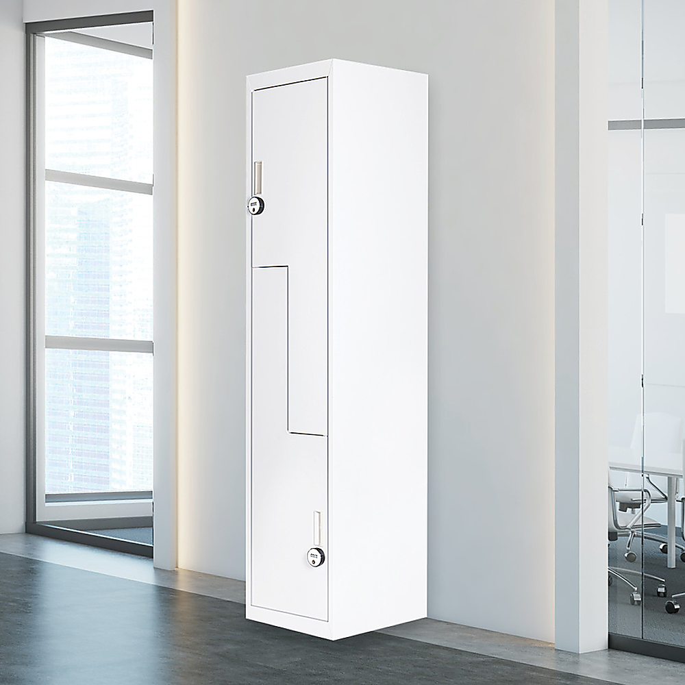 Two-Door L-shaped Office Gym Shed Storage Lockers Two-Door L-shaped Office Gym Shed Storage Lockers