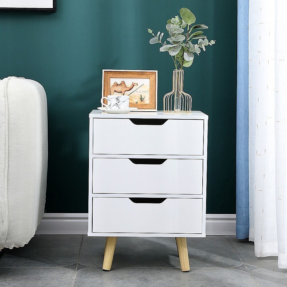 Vineyard Wooden Bedside Table Cabinet Storage Night Stand Vineyard Wooden Bedside Table Cabinet Storage Night Stand