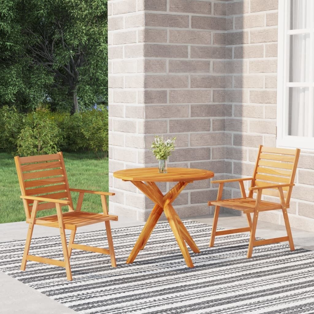 Garden Dining Set Solid Wood Acacia Garden Dining Set Solid Wood Acacia