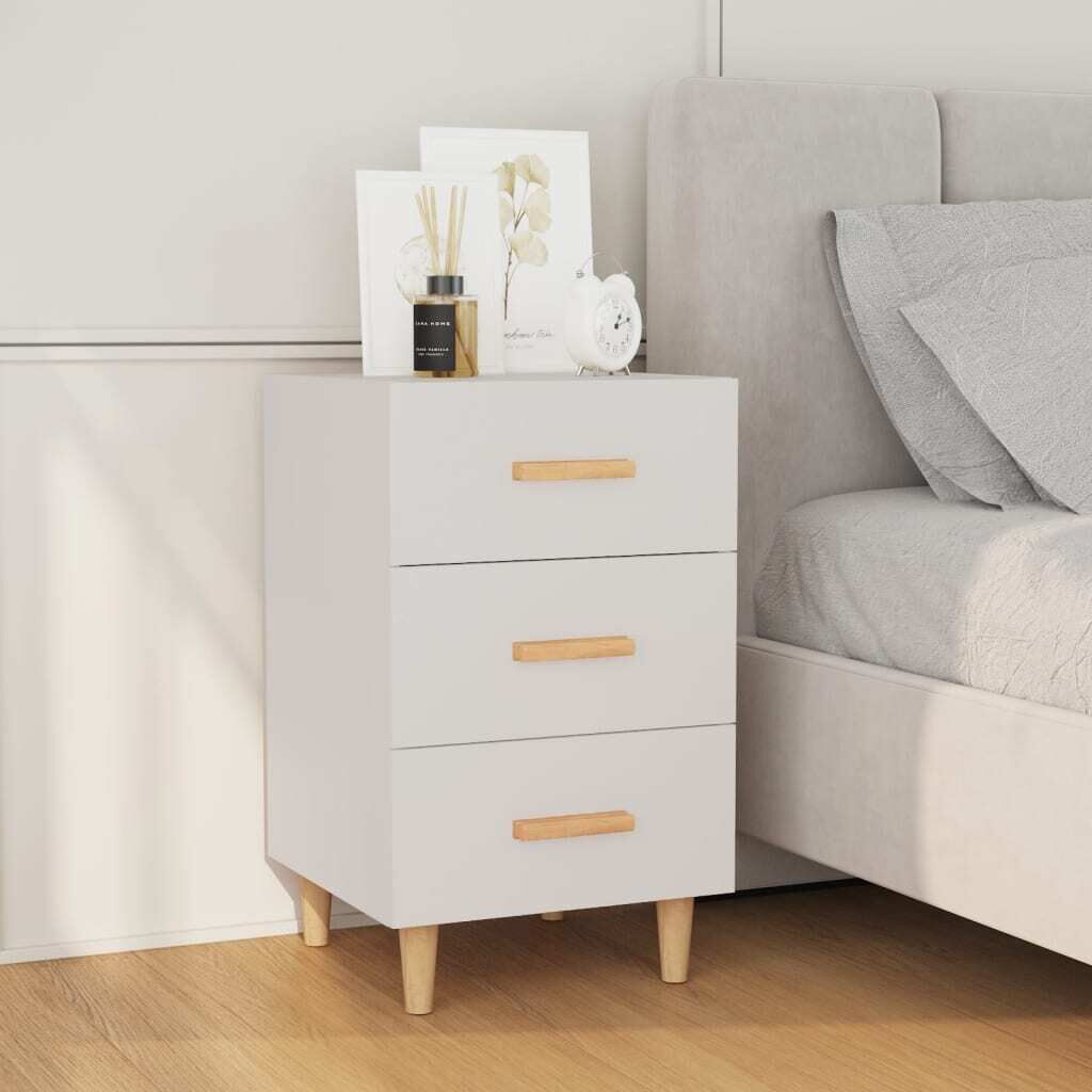 Bismarck Bedside Cabinet 40x40x66 cm Engineered Wood Bismarck Bedside Cabinet 40x40x66 cm Engineered Wood