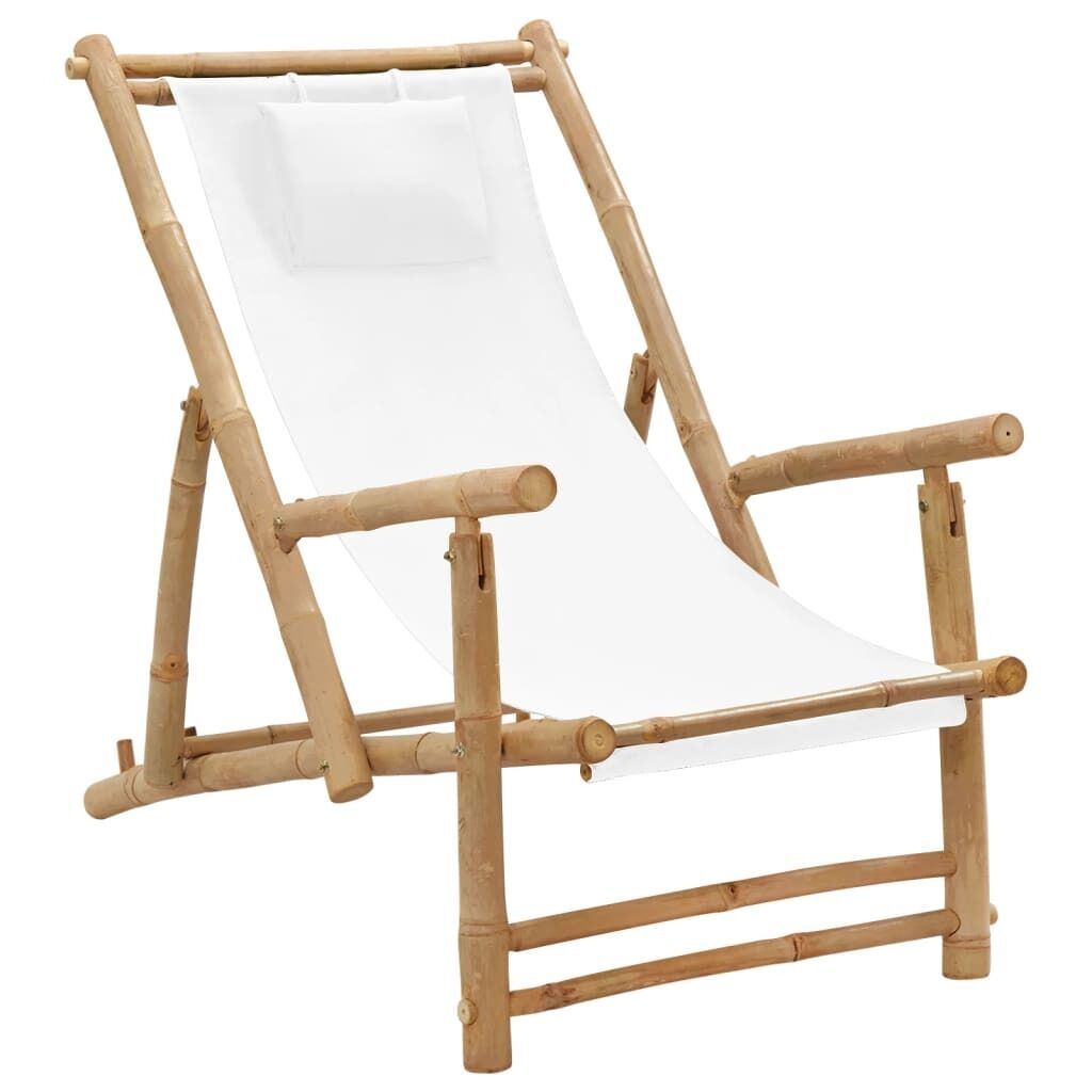 Deck Chair Bamboo and Canvas Deck Chair Bamboo and Canvas