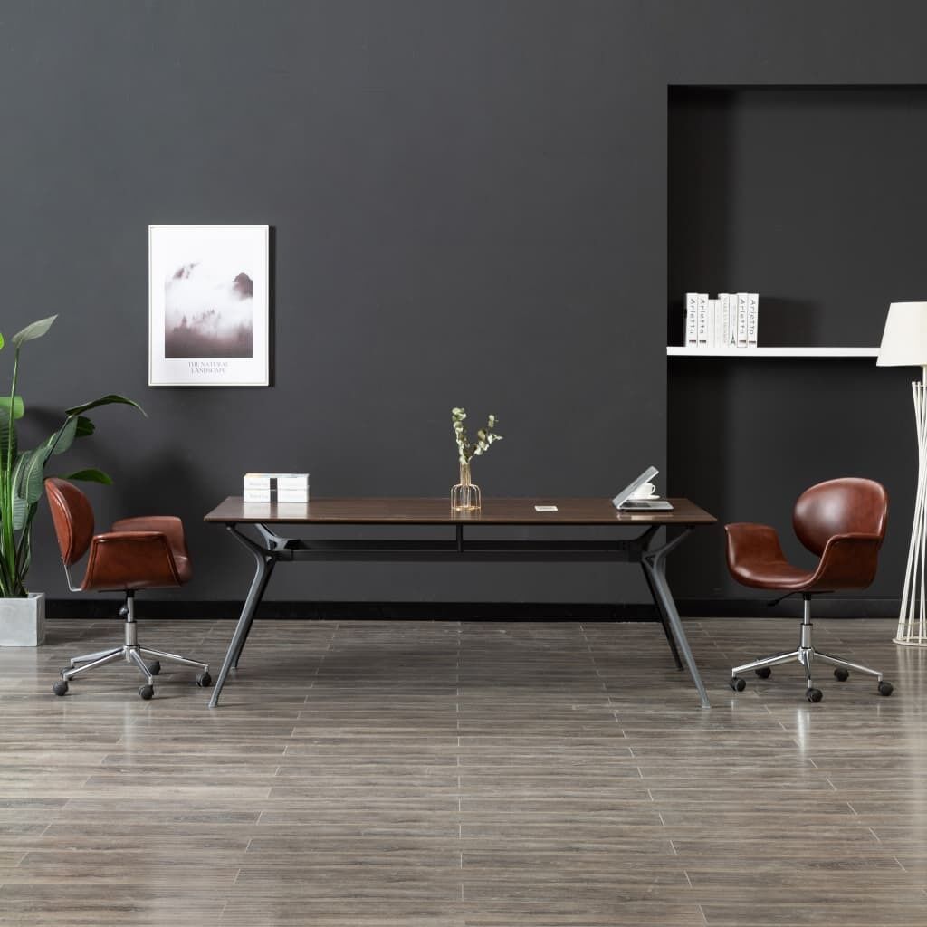 Swivel Dining Chair Faux Leather Swivel Dining Chair Faux Leather