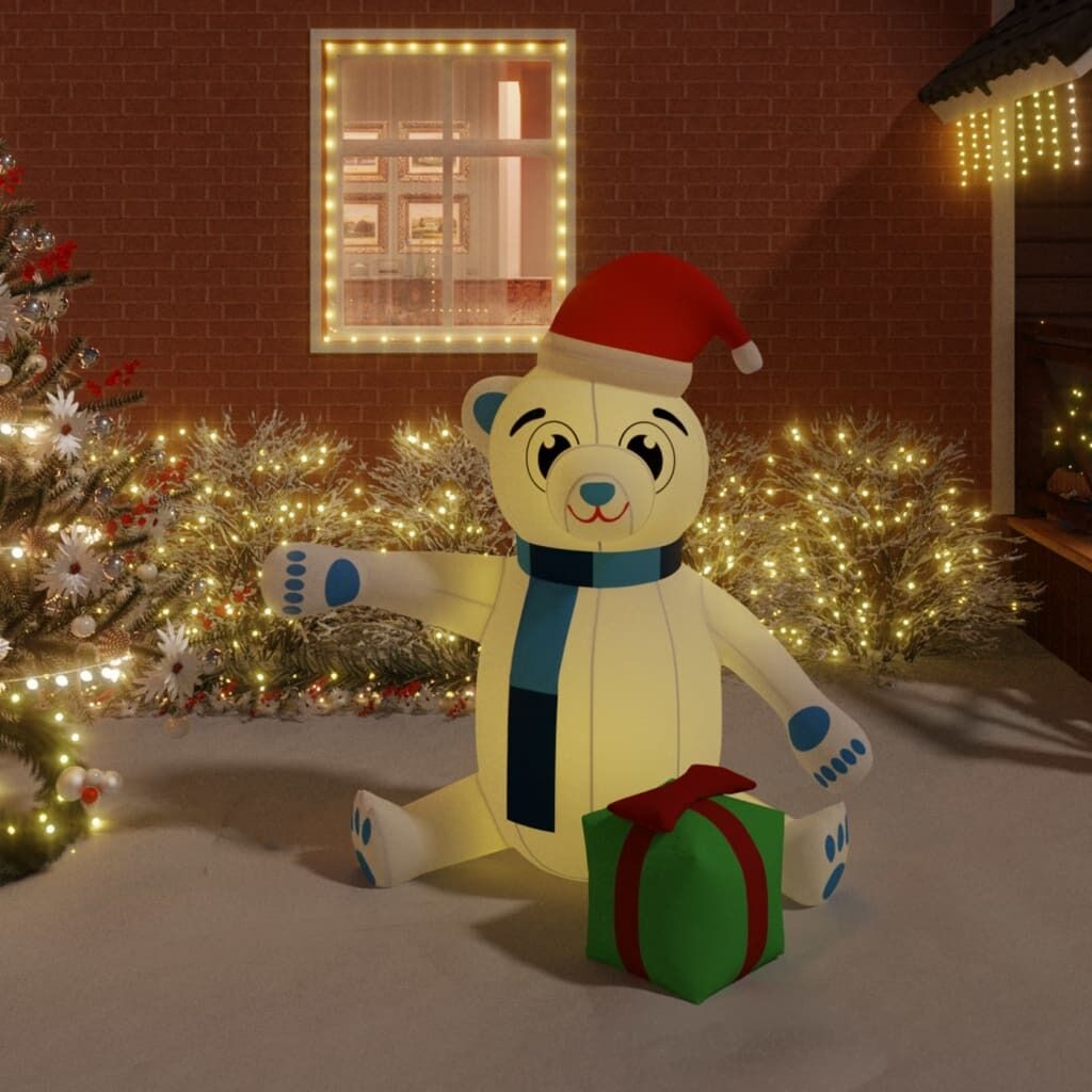 Christmas Inflatable Teddy Bear LED Christmas Inflatable Teddy Bear LED