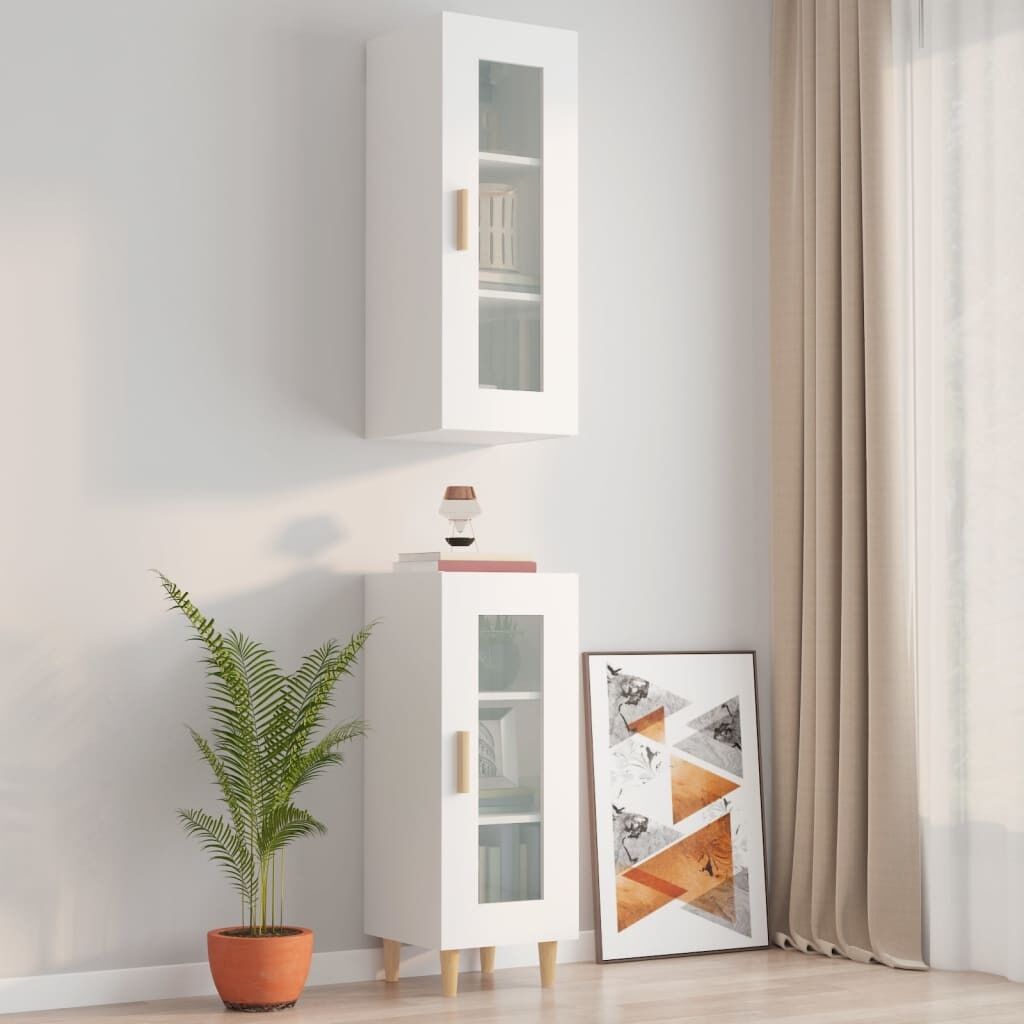 Hanging Wall Cabinet 34.5x34x90 cm Hanging Wall Cabinet 34.5x34x90 cm