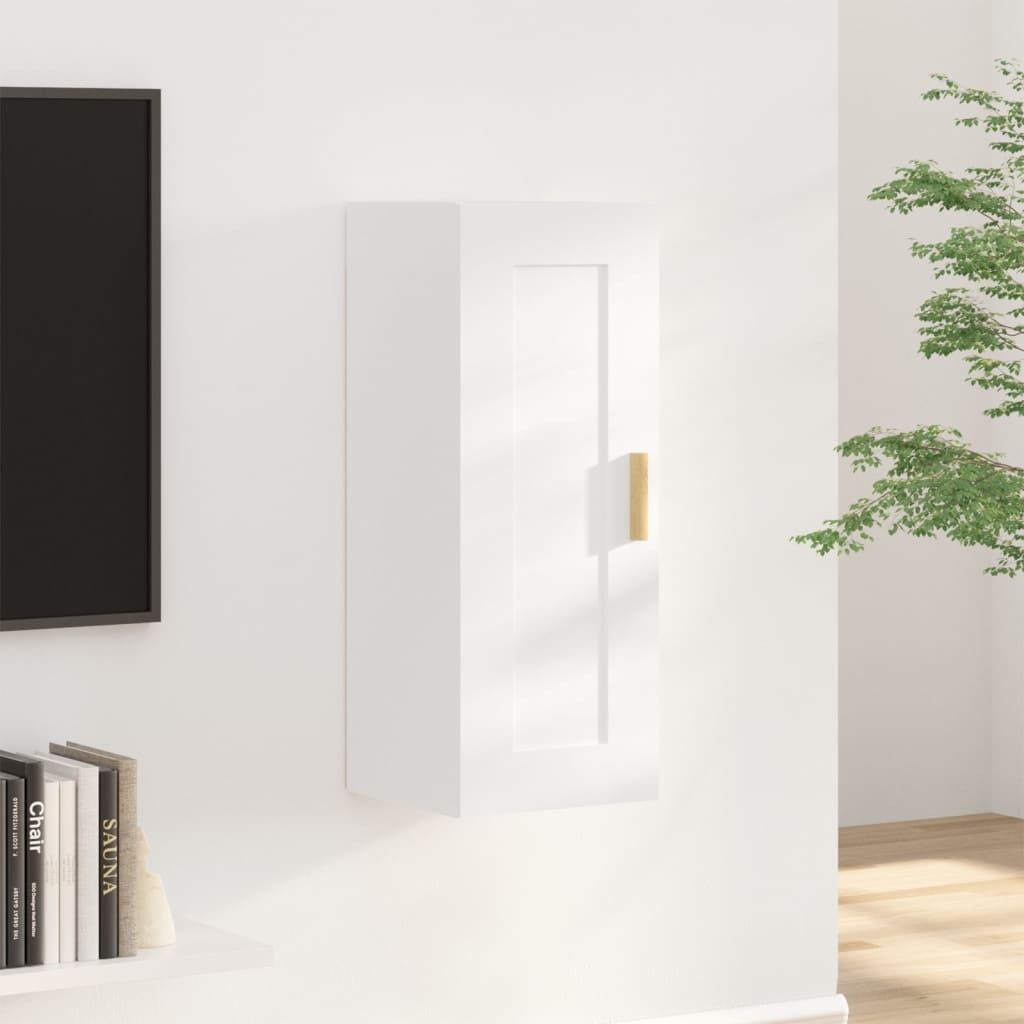 Wall Cabinet 35x34x90 cm Engineered Wood Wall Cabinet 35x34x90 cm Engineered Wood