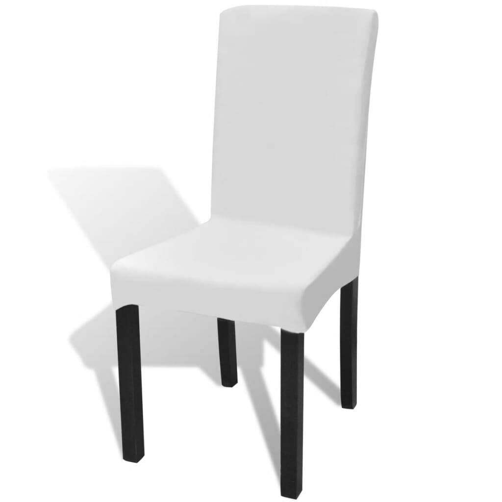 6 pcs Straight Stretchable Chair Cover 6 pcs Straight Stretchable Chair Cover