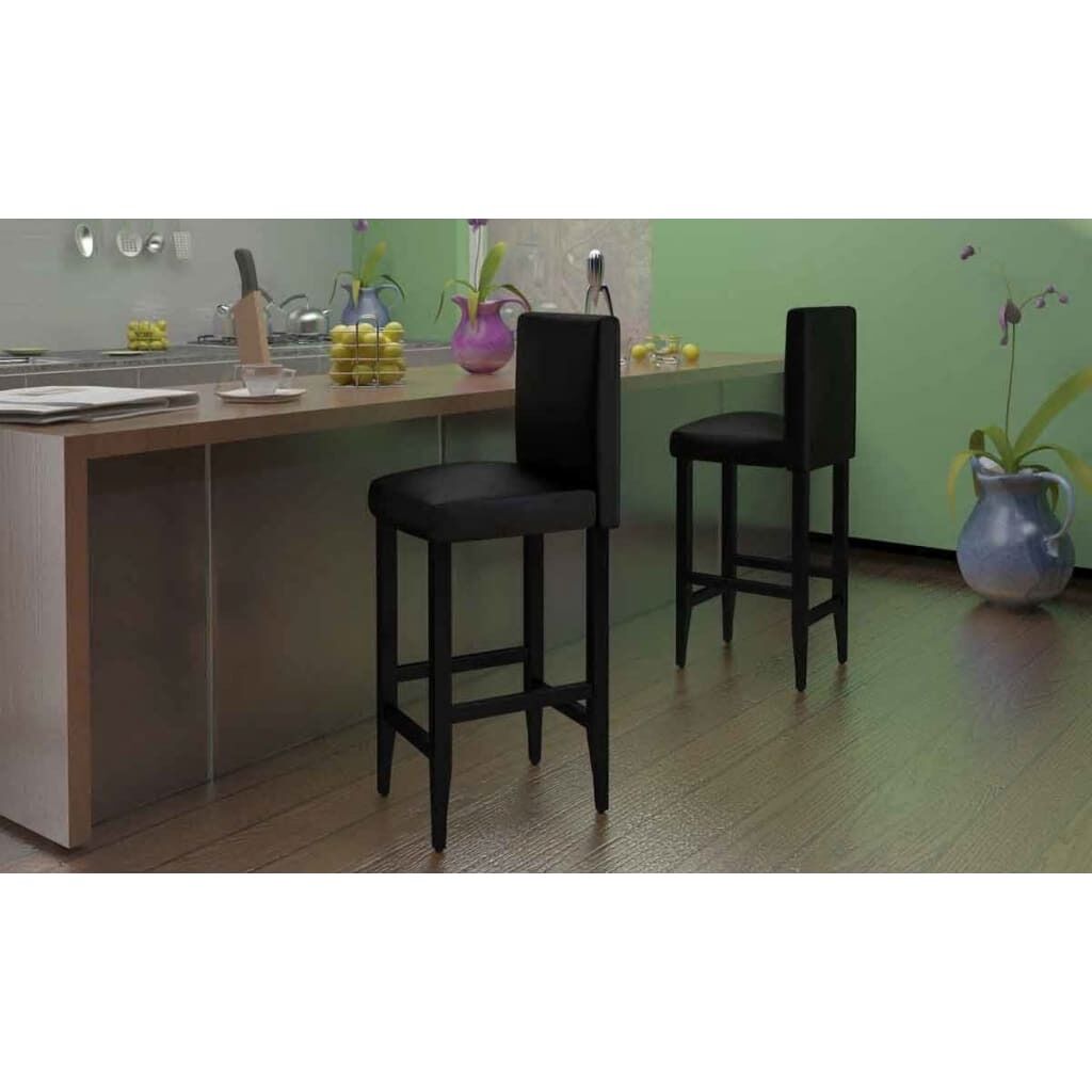 Bar Stools Faux Leather Bar Stools Faux Leather