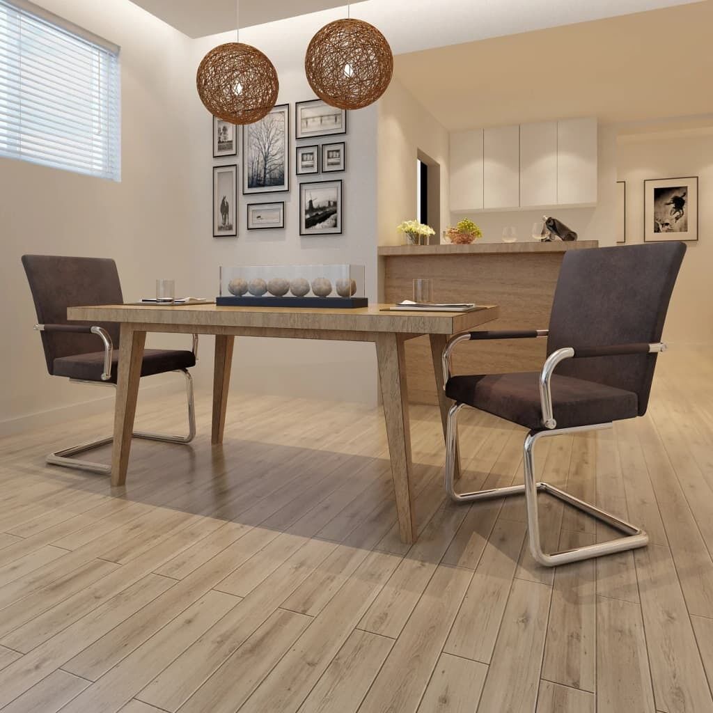 Cantilever Dining Chairs Leathaire Cantilever Dining Chairs Leathaire