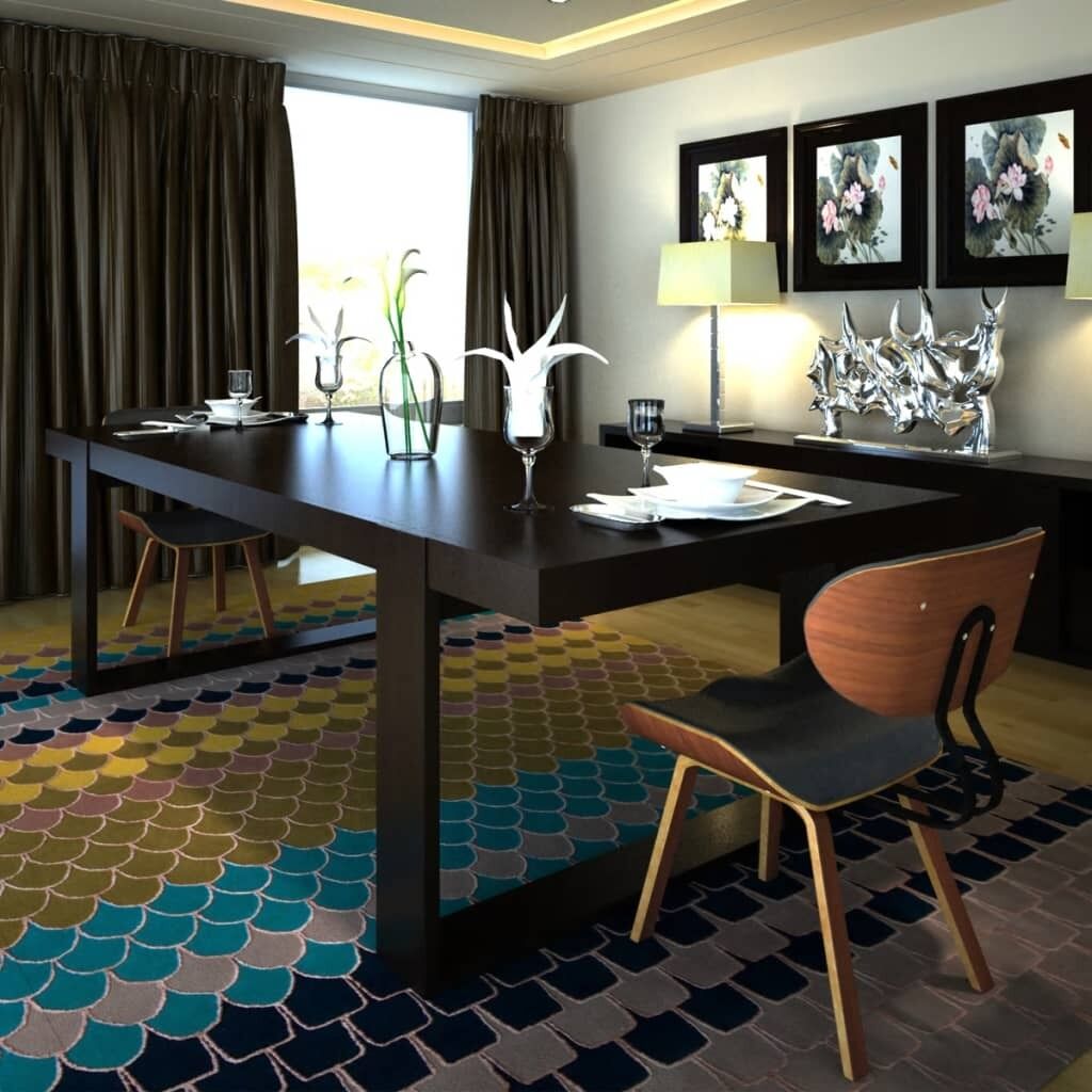 Dining Chairs Bent Wood and Faux Leather Dining Chairs Bent Wood and Faux Leather