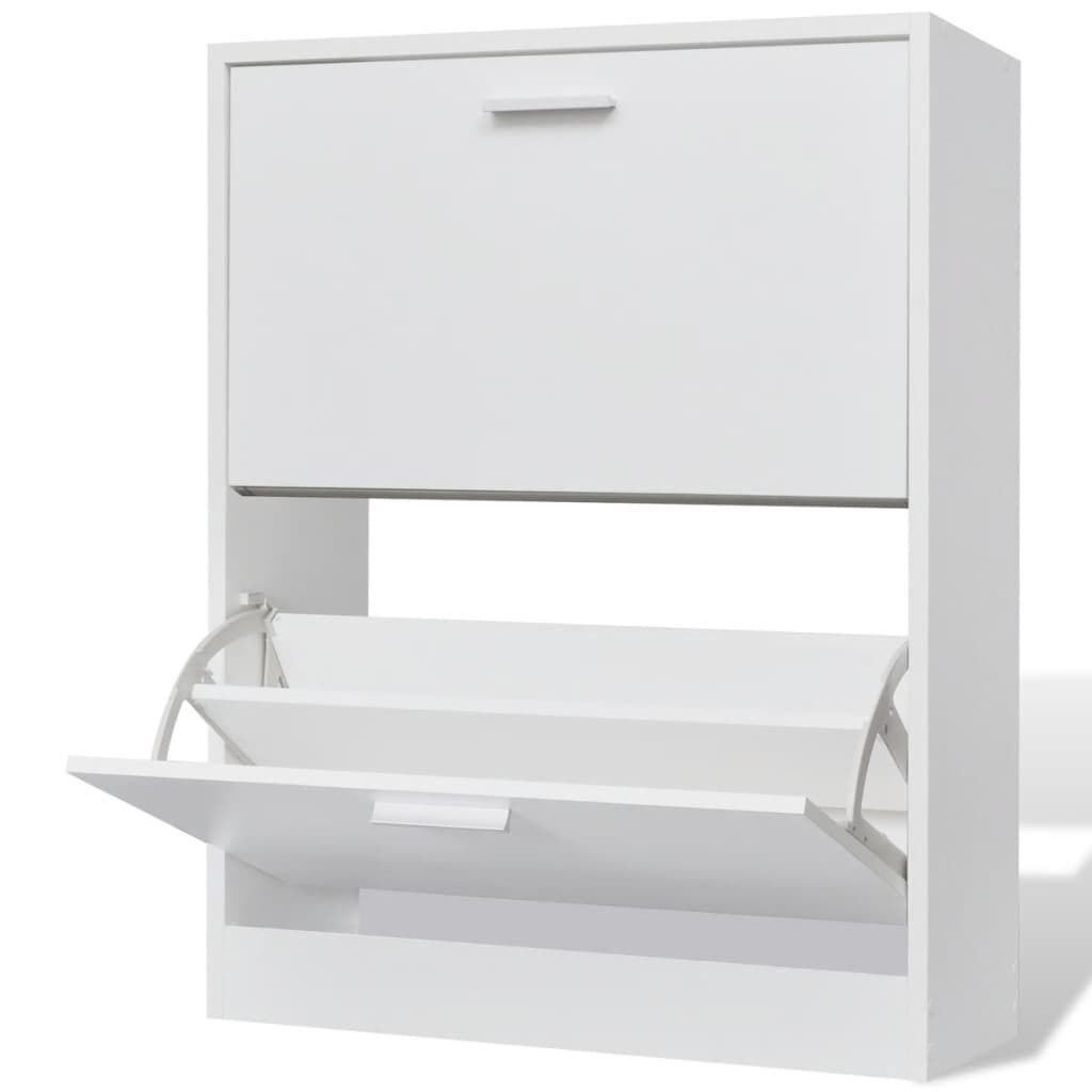 Shoe Cabinet with 2 Compartments Wooden Shoe Cabinet with 2 Compartments Wooden