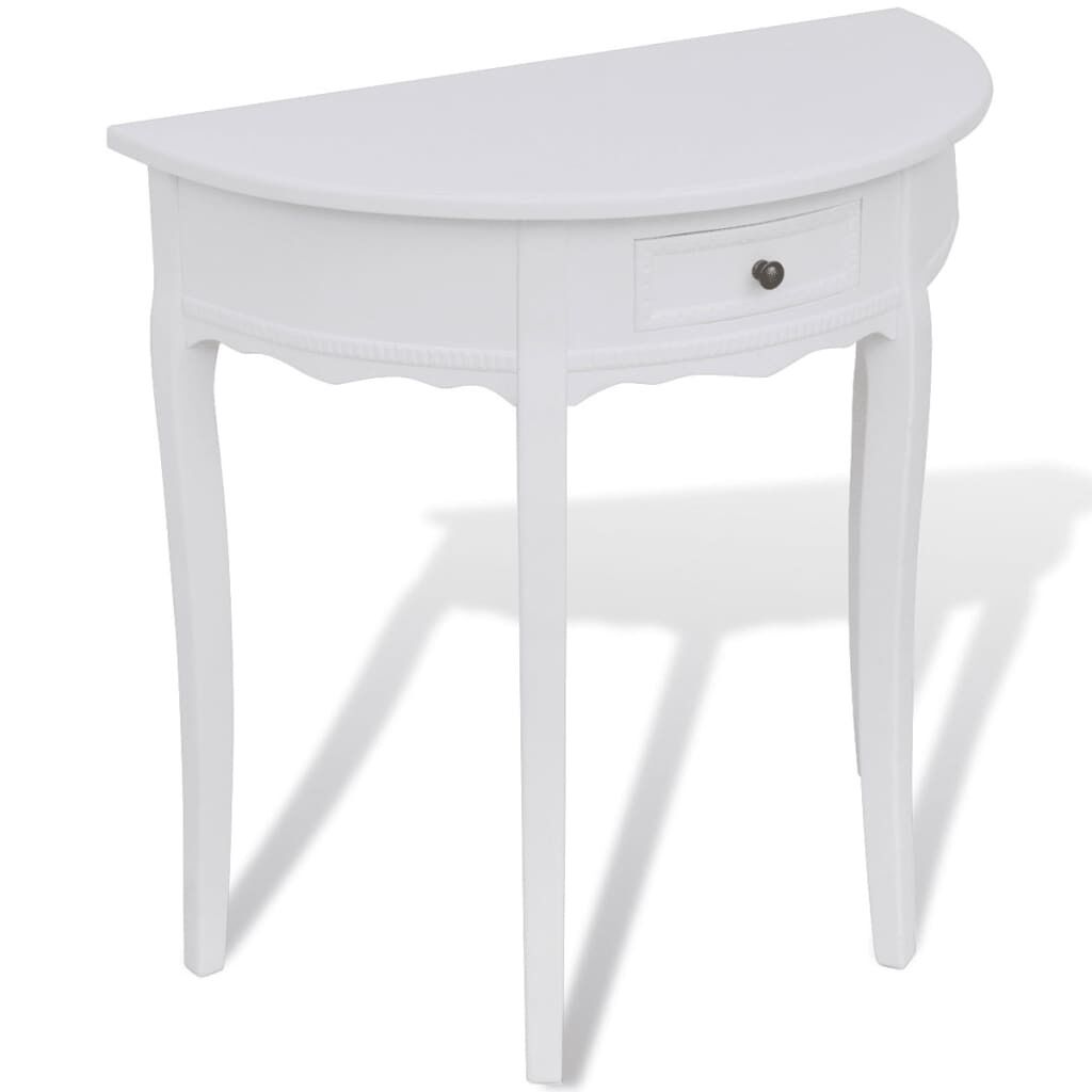 Console Table with Drawer Half-round Console Table with Drawer Half-round