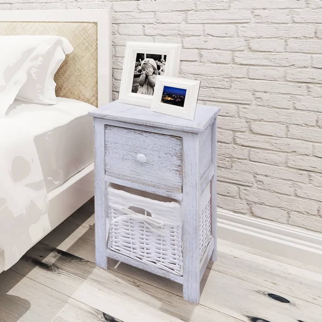 Skippack Bedside Cabinet Wood Skippack Bedside Cabinet Wood