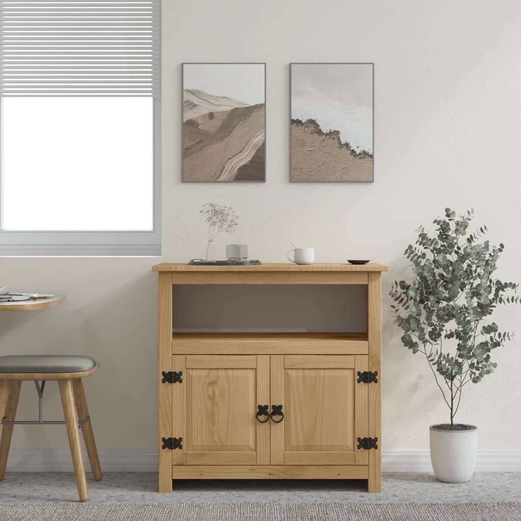 Northglenn TV Cabinet Mexican Pine Corona Range 80x43x78 cm Northglenn TV Cabinet Mexican Pine Corona Range 80x43x78 cm