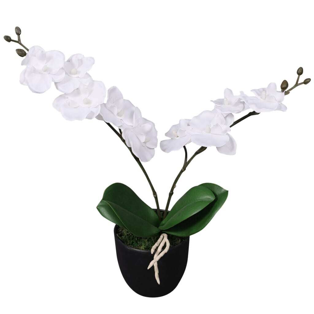 Artificial Orchid Plant with Pot Artificial Orchid Plant with Pot