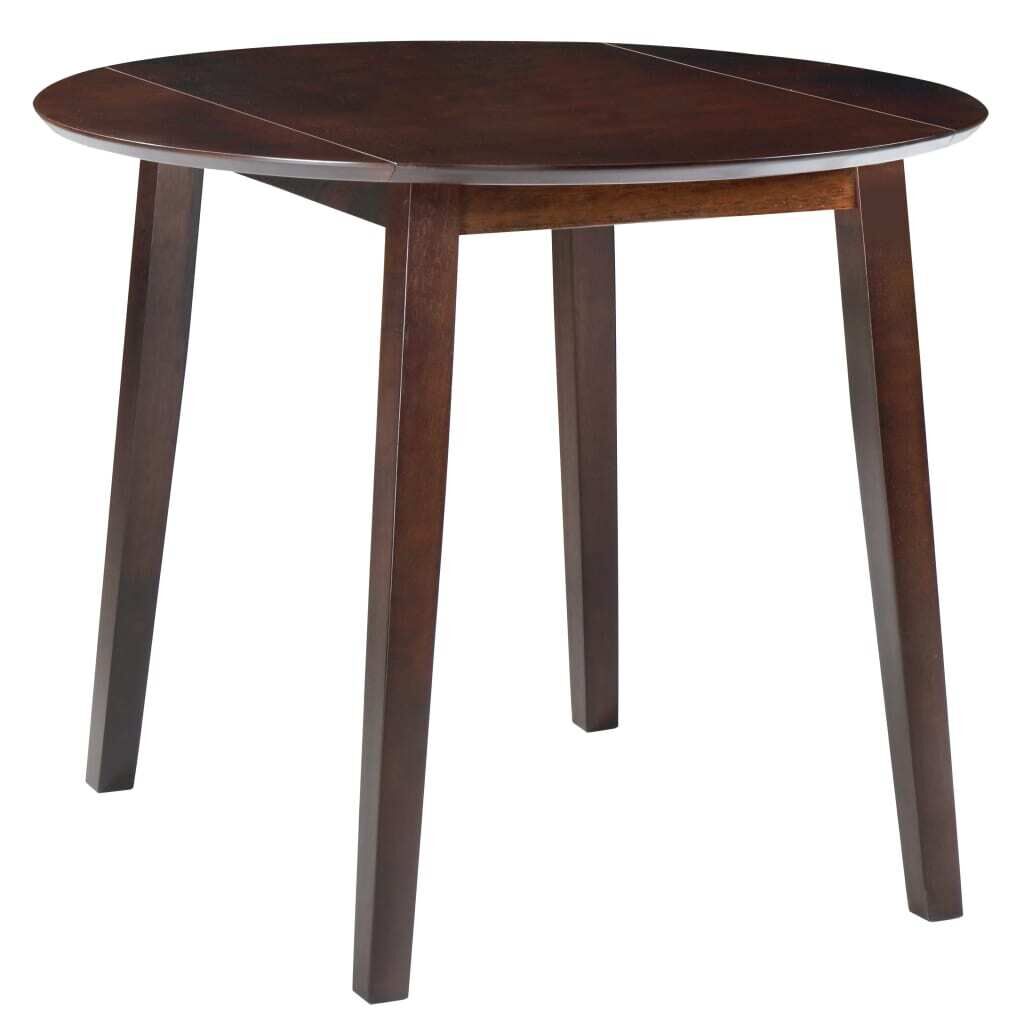 Drop-leaf Dining Table Round MDF Drop-leaf Dining Table Round MDF