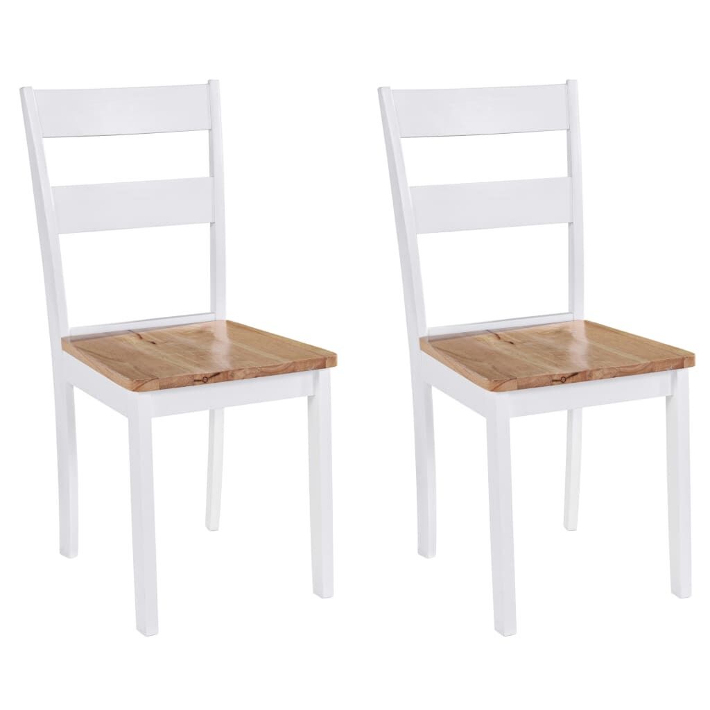 Dining Chairs White Solid Rubber Wood Dining Chairs White Solid Rubber Wood