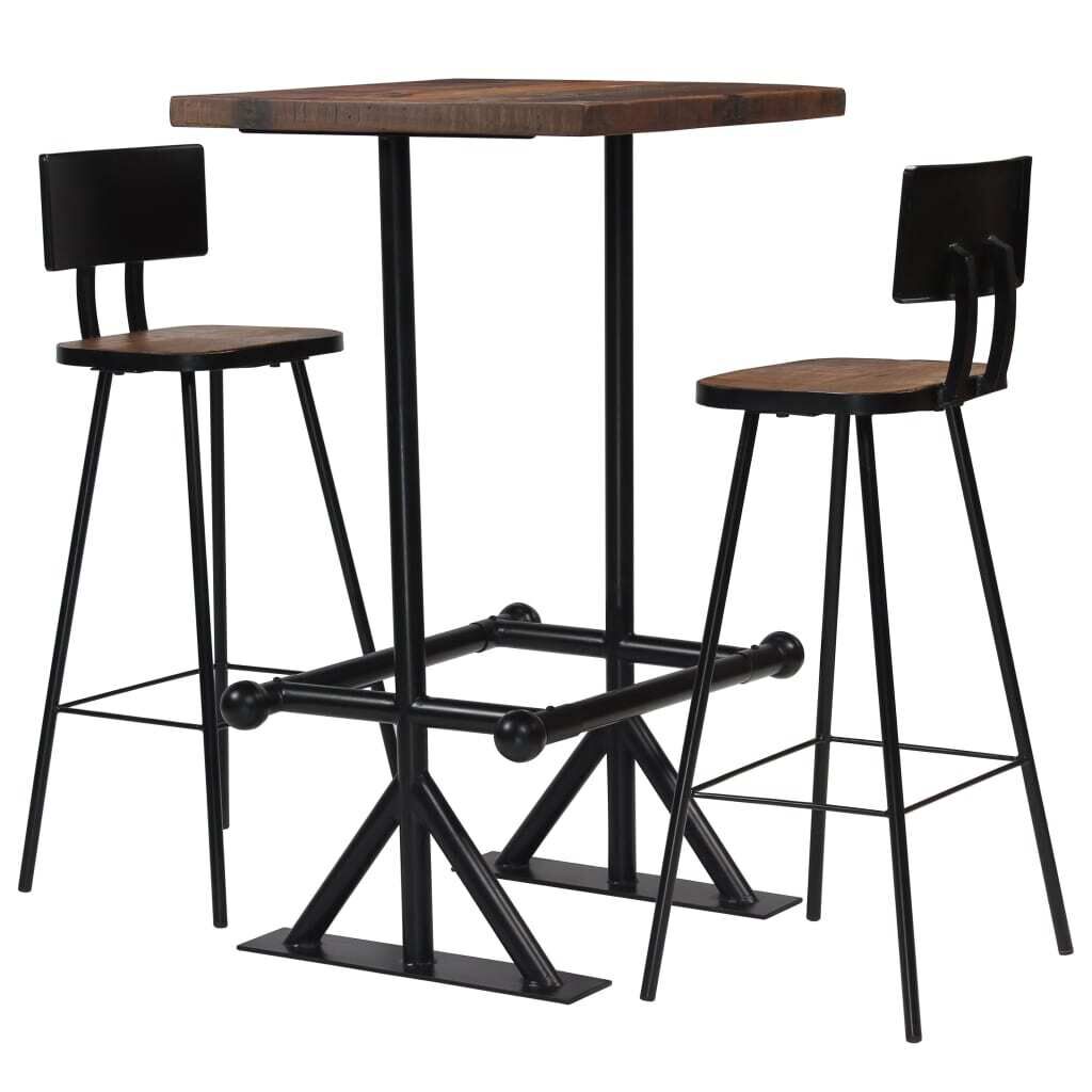 Bar Set Solid Reclaimed Wood Bar Set Solid Reclaimed Wood