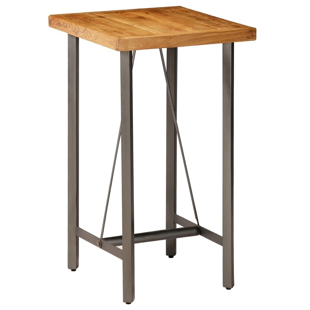 Bar Table Solid Reclaimed Teak 60x60x107 cm Bar Table Solid Reclaimed Teak 60x60x107 cm