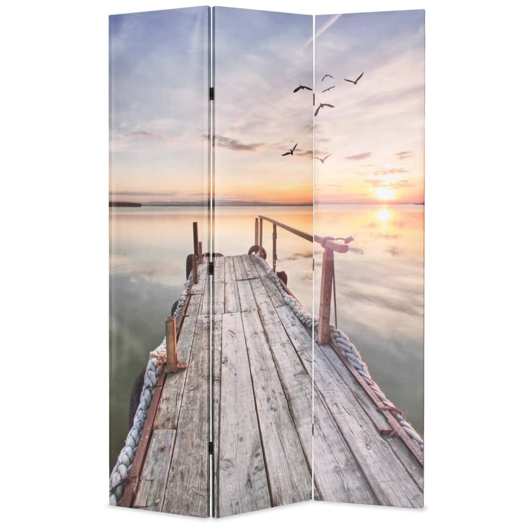 Alfreton Folding Room Divider Lake Alfreton Folding Room Divider Lake