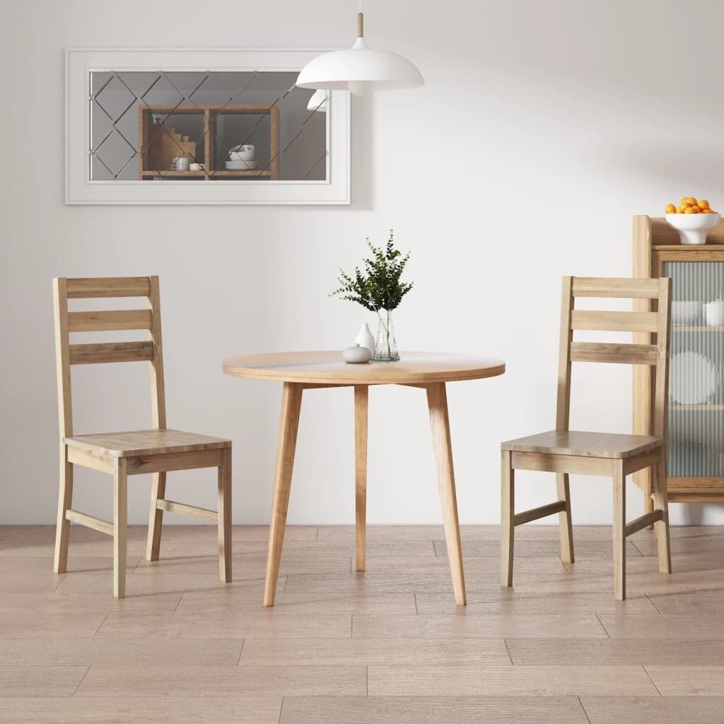Dining Chairs Solid Acacia Wood Dining Chairs Solid Acacia Wood
