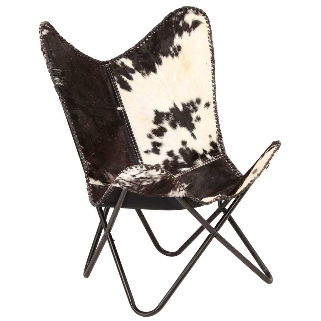 Butterfly Chair and Genuine Goat Leather Butterfly Chair and Genuine Goat Leather