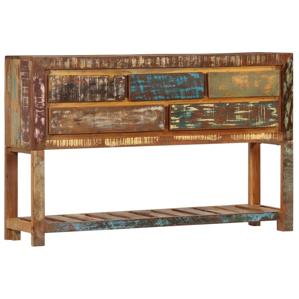 Sideboard 120x30x75 cm Solid Reclaimed Wood Sideboard 120x30x75 cm Solid Reclaimed Wood