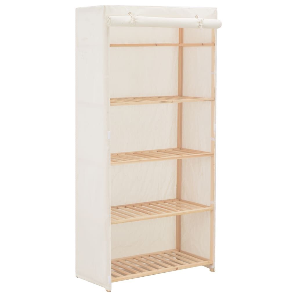 Wardrobe 79x40x170 cm Fabric Wardrobe 79x40x170 cm Fabric