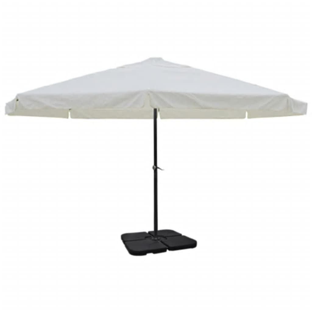 Aluminium Umbrella with Portable Base Aluminium Umbrella with Portable Base
