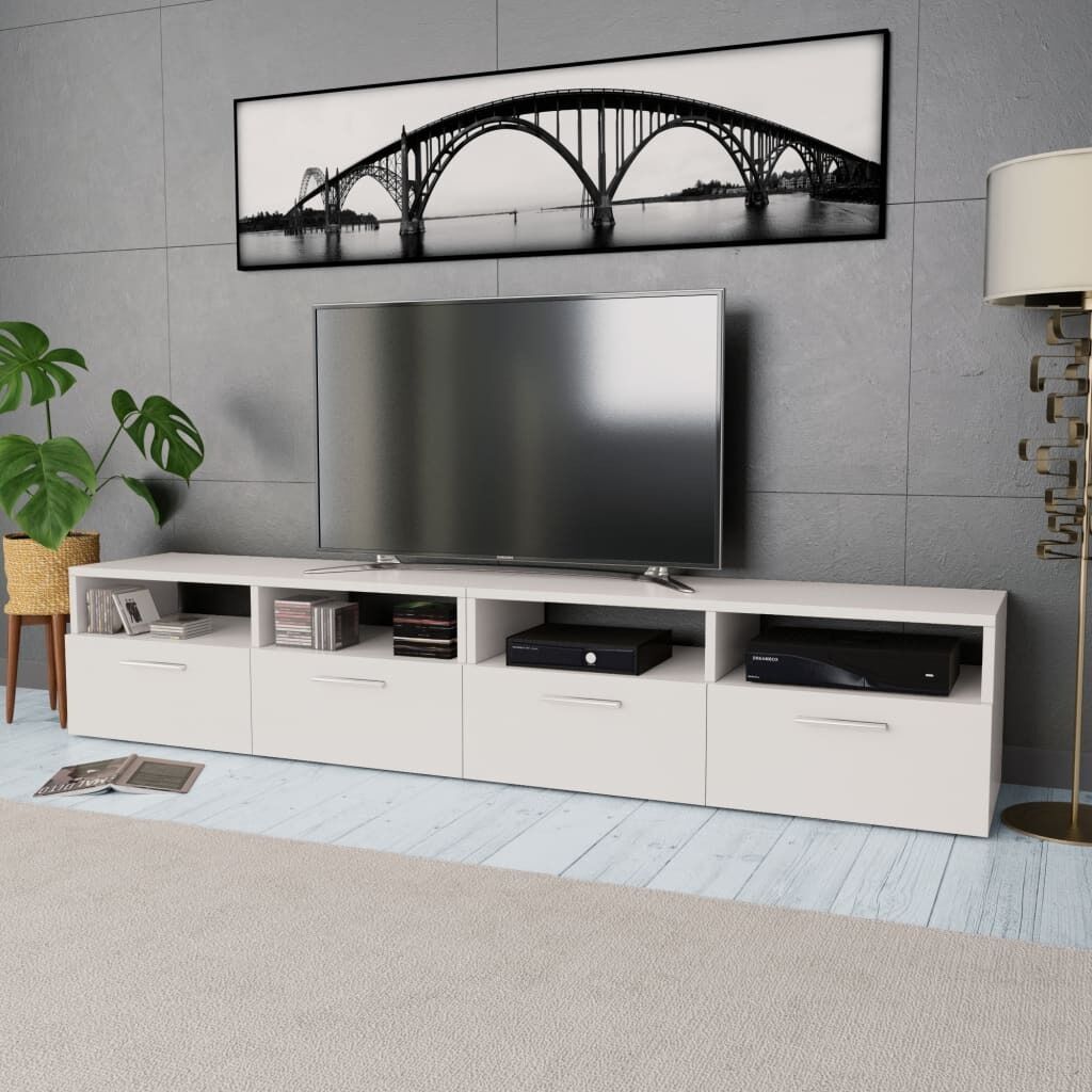 Carlisle TV Cabinets 2 pcs Engineered Wood 95x35x36 cm Carlisle TV Cabinets 2 pcs Engineered Wood 95x35x36 cm