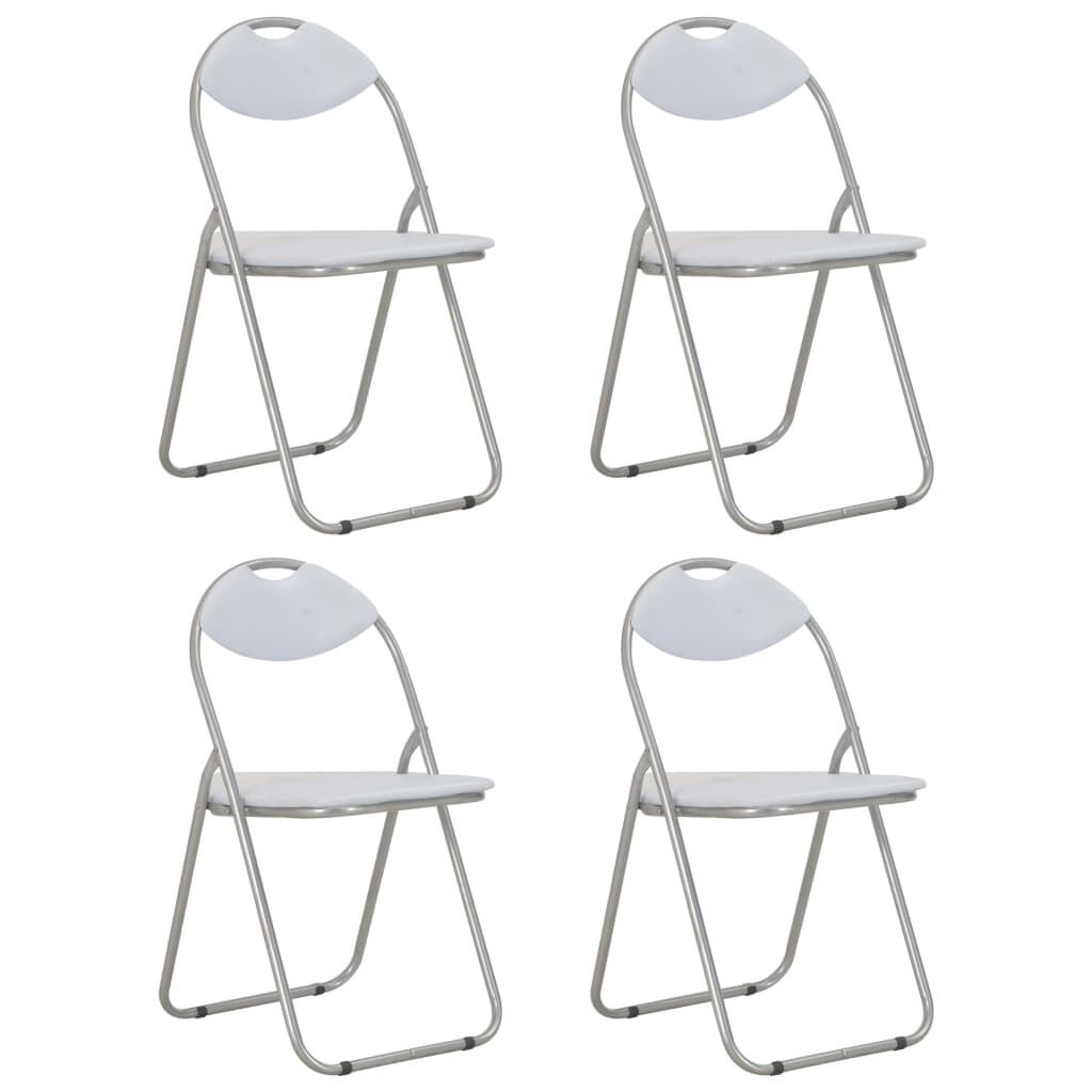 Folding Dining Chairs Faux Leather Folding Dining Chairs Faux Leather