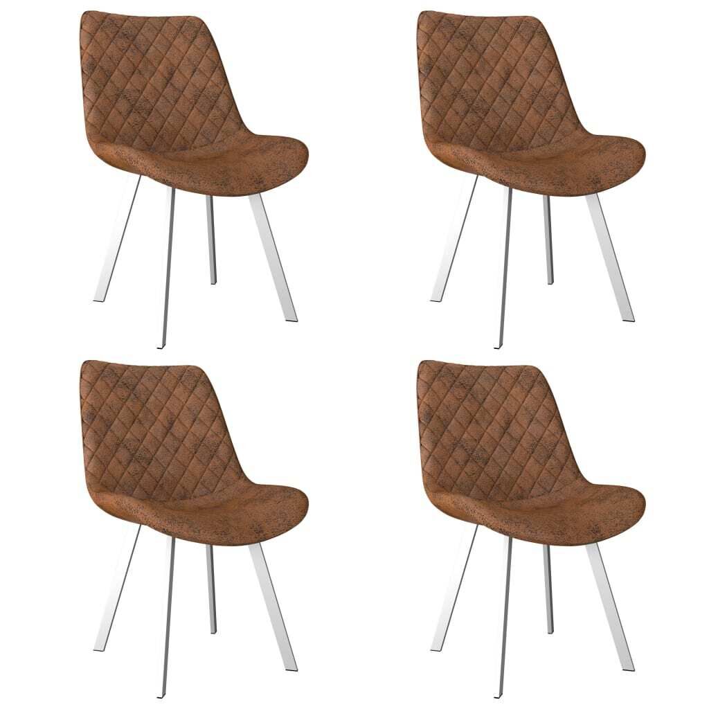 Dining Chairs Faux Suede Leather Dining Chairs Faux Suede Leather