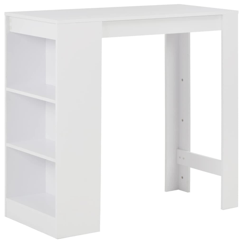 Bar Table with Shelf 110x50x103 cm Bar Table with Shelf 110x50x103 cm