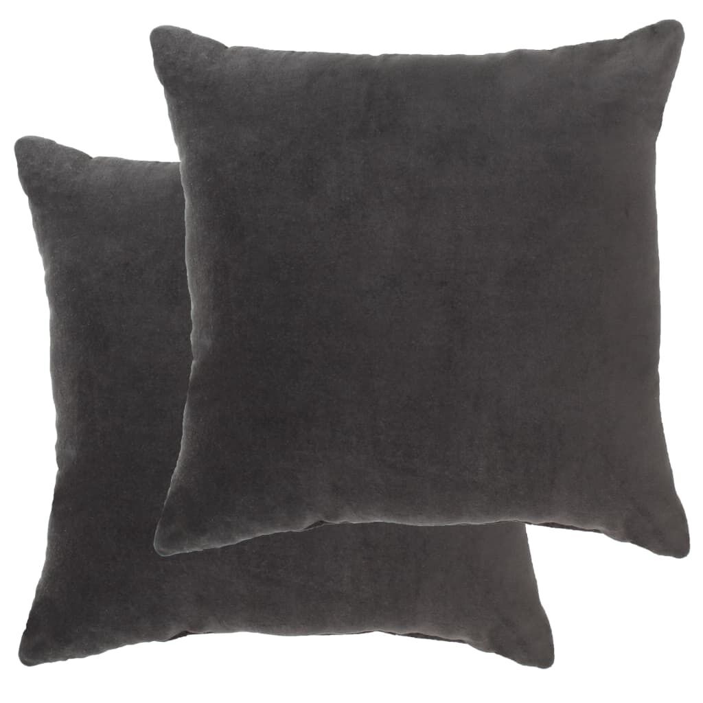 Cushions Cotton Velvet 2 pcs 45x45 cm Cushions Cotton Velvet 2 pcs 45x45 cm