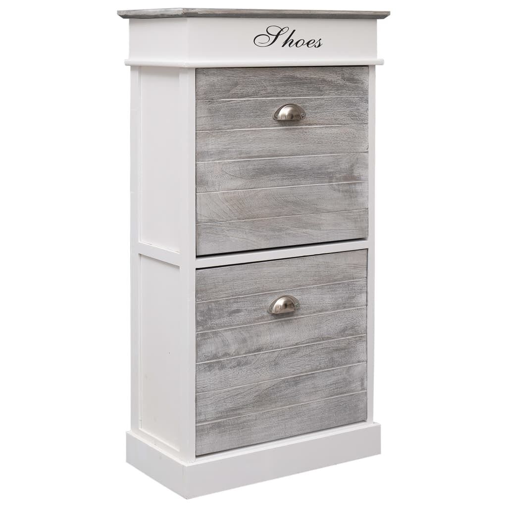 Shoe Cabinet 50x28x98 cm Paulownia Wood Shoe Cabinet 50x28x98 cm Paulownia Wood