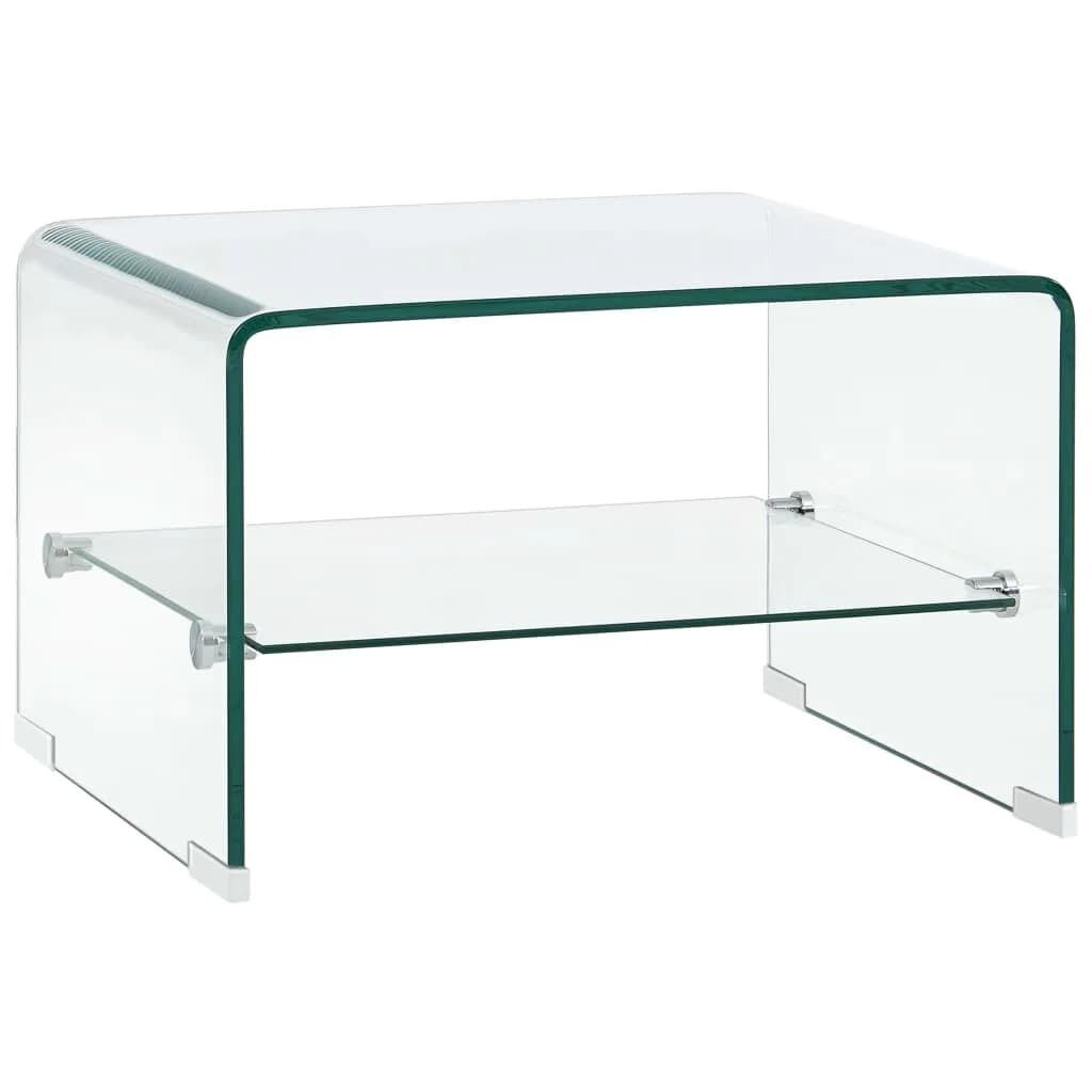 Coffee Table Clear Tempered Glass Coffee Table Clear Tempered Glass