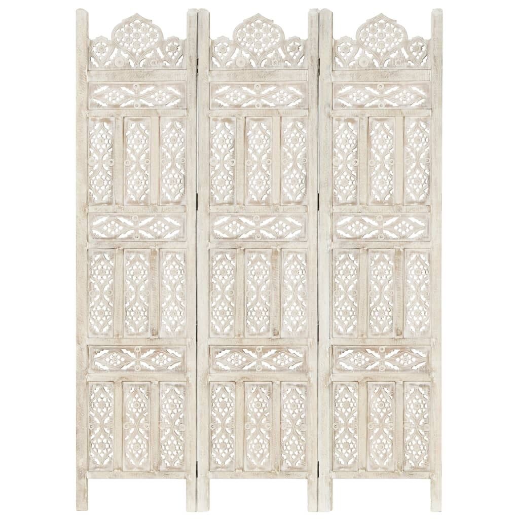 Puyallup Hand carved Room Divider 120x165 cm Solid Mango Wood Puyallup Hand carved Room Divider 120x165 cm Solid Mango Wood