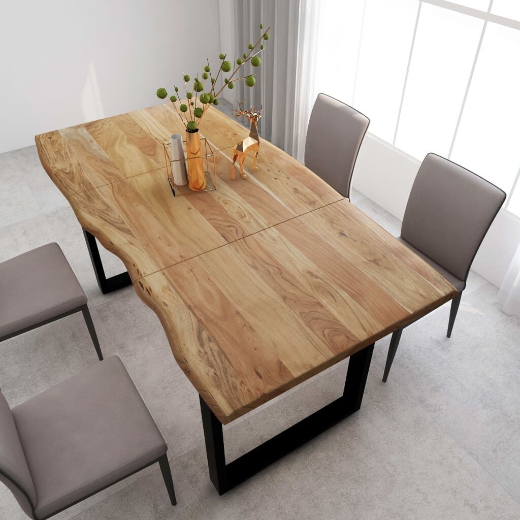 Dining Table Solid Acacia Wood Dining Table Solid Acacia Wood
