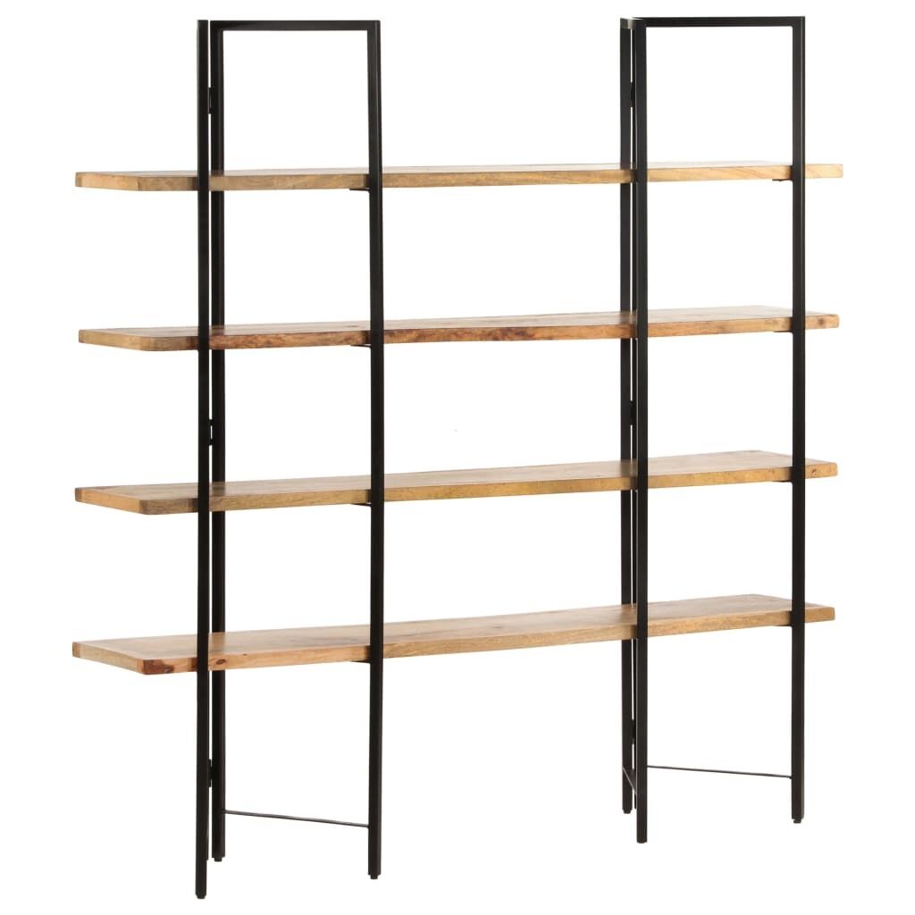 4-Tier Bookcase Solid Mango Wood 4-Tier Bookcase Solid Mango Wood