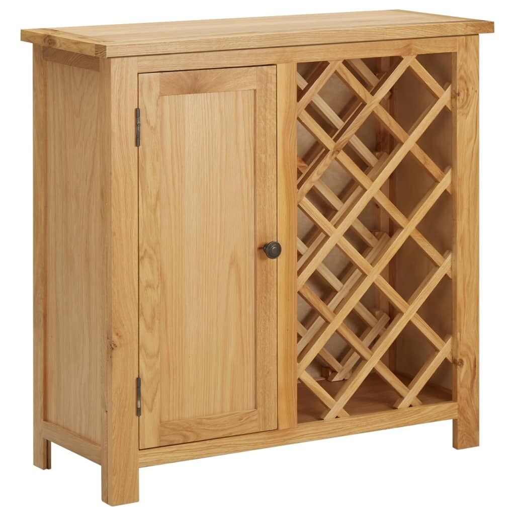 Wine Cabinet for 11 Bottles 80x32x80 cm Solid Wood Wine Cabinet for 11 Bottles 80x32x80 cm Solid Wood