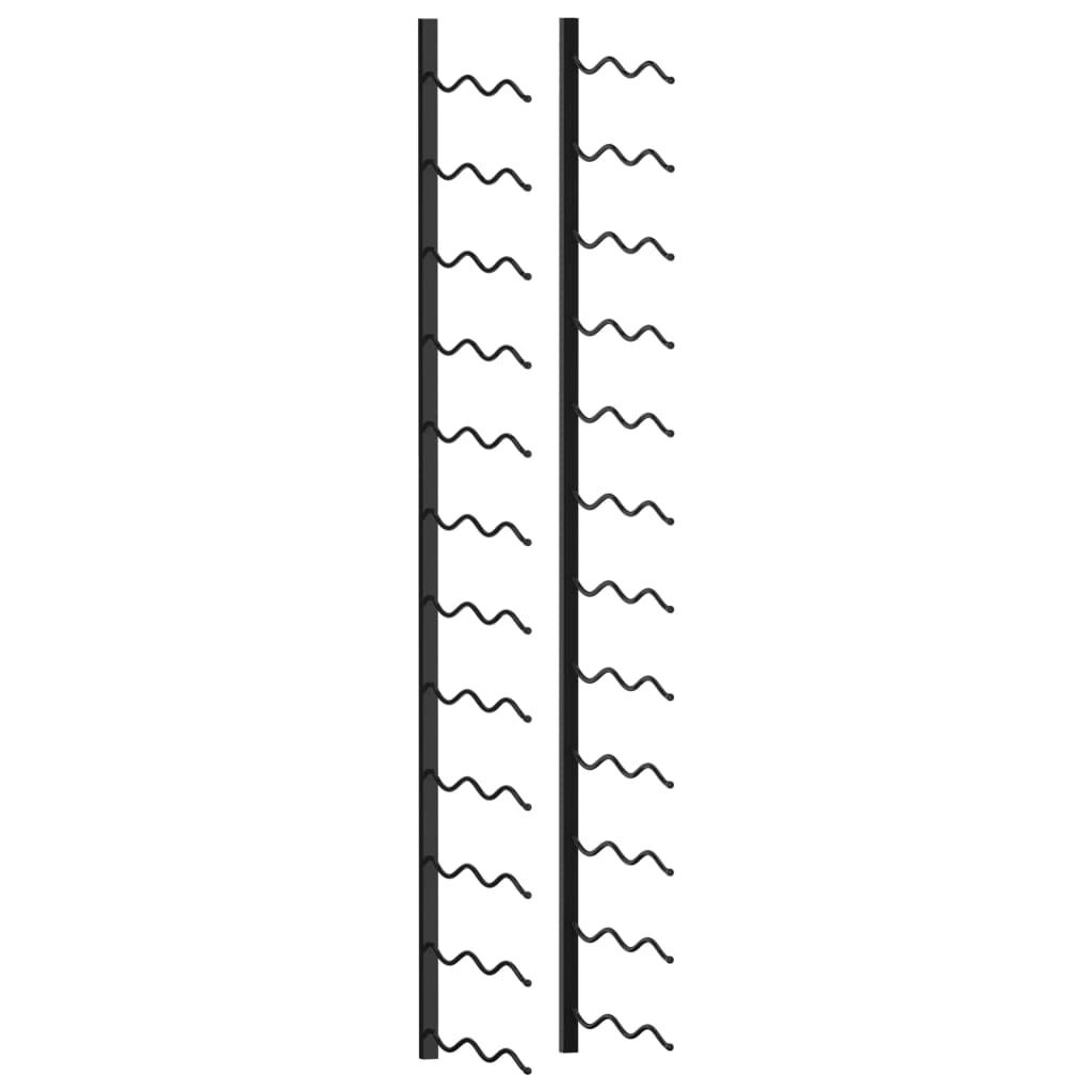 Wall-mounted Wine Rack for Bottles Iron Wall-mounted Wine Rack for Bottles Iron
