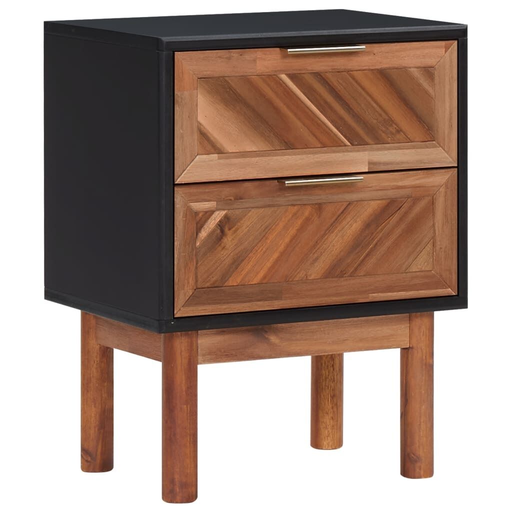 Stonington Nightstand 40x30x53 cm Solid Acacia Wood and MDF Stonington Nightstand 40x30x53 cm Solid Acacia Wood and MDF
