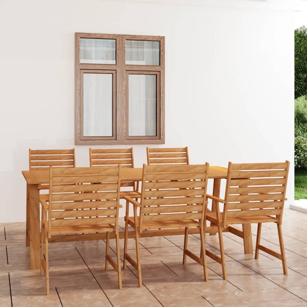 Garden Dining Set Solid Acacia Wood Garden Dining Set Solid Acacia Wood