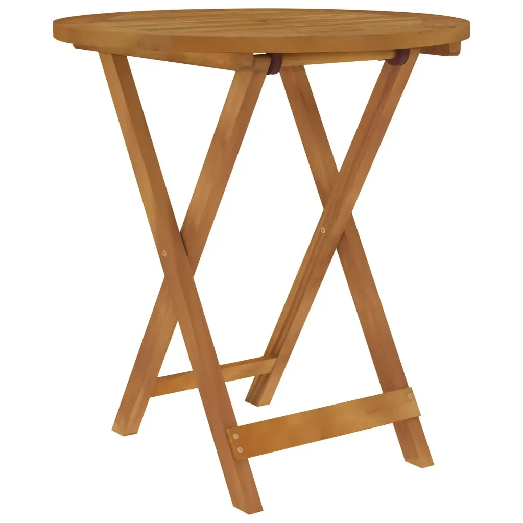 3 Piece Folding Garden Dining Set Solid Acacia Wood 3 Piece Folding Garden Dining Set Solid Acacia Wood