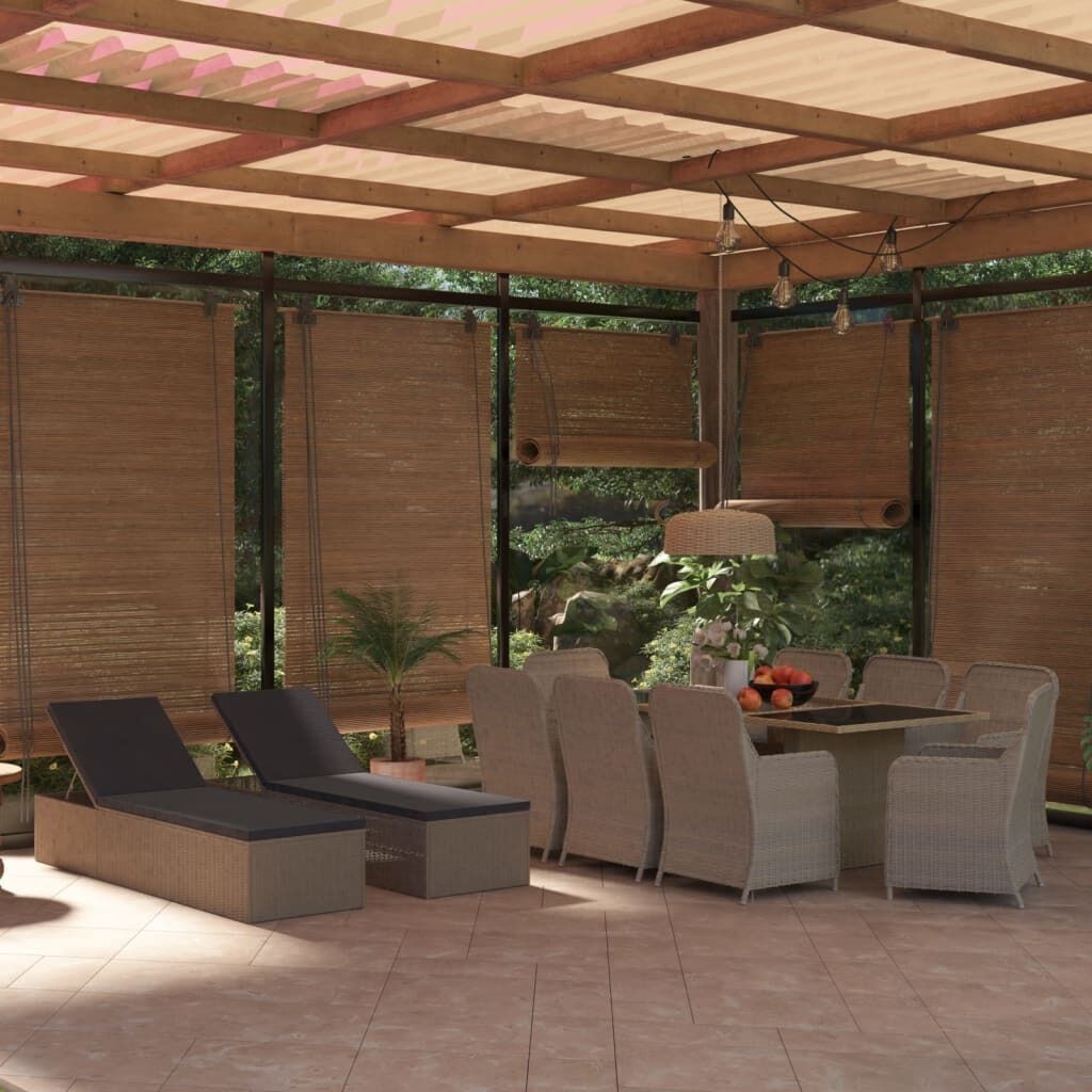11 Piece Garden Dining Set Poly Rattan 11 Piece Garden Dining Set Poly Rattan