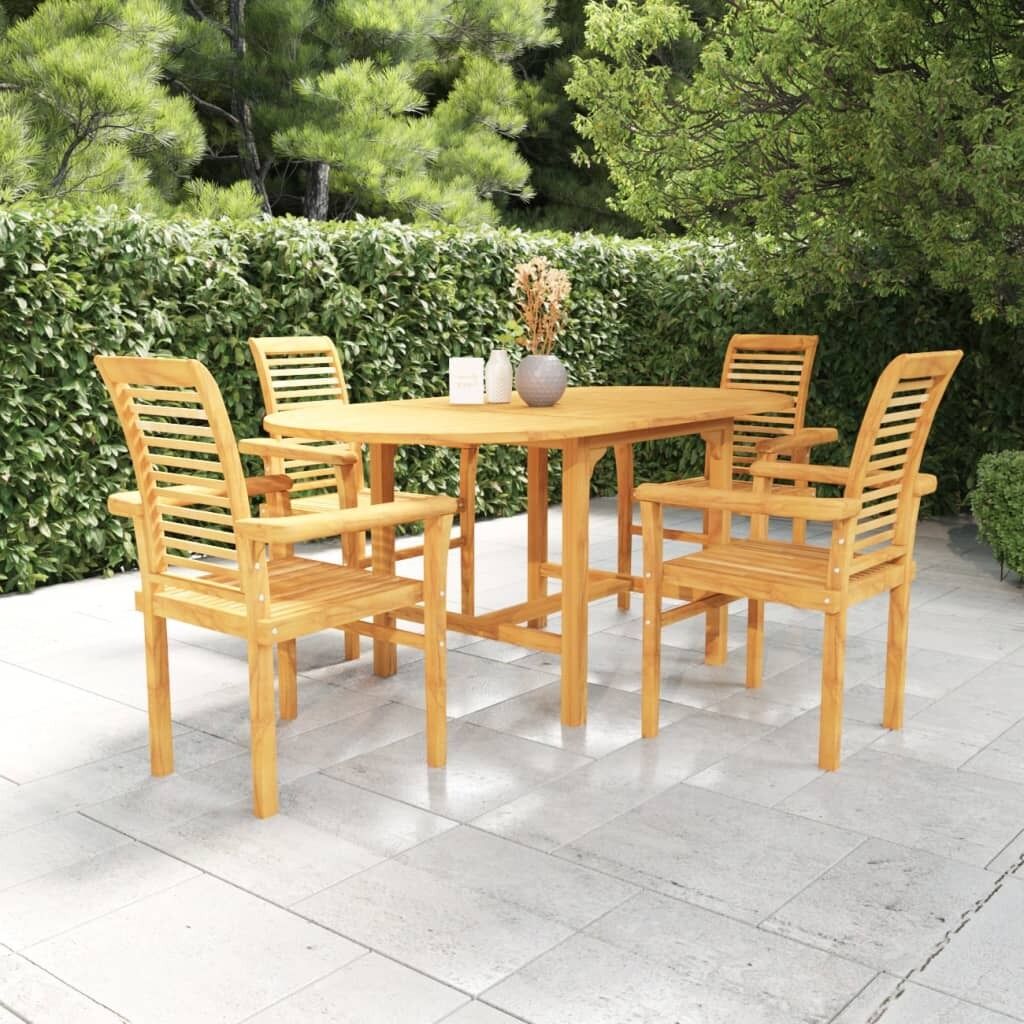 Garden Dining Set Solid Teak Wood Garden Dining Set Solid Teak Wood