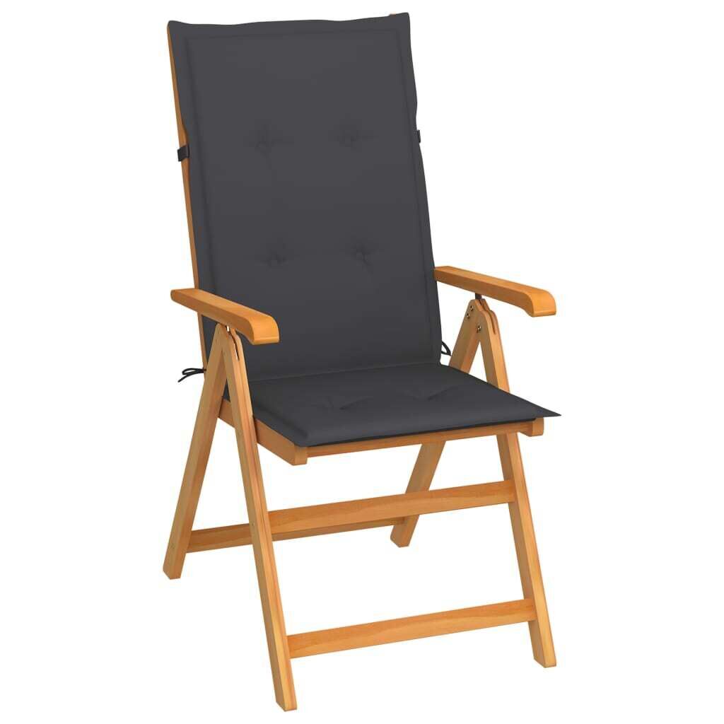 Garden Chair with Cushions Solid Teak Wood Garden Chair with Cushions Solid Teak Wood