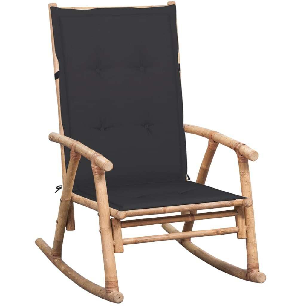 Rocking Chair with cushion Bamboo Rocking Chair with cushion Bamboo