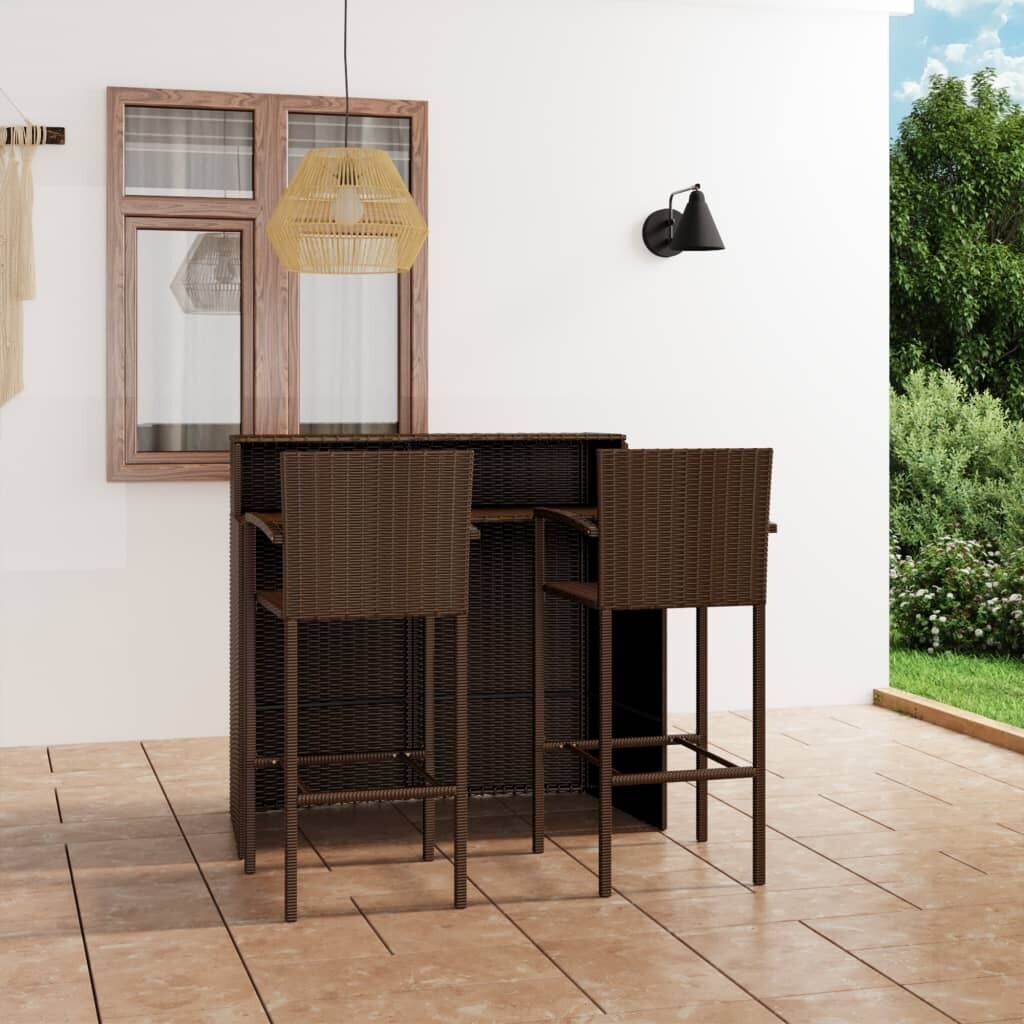 3 Piece Garden Bar Set 3 Piece Garden Bar Set