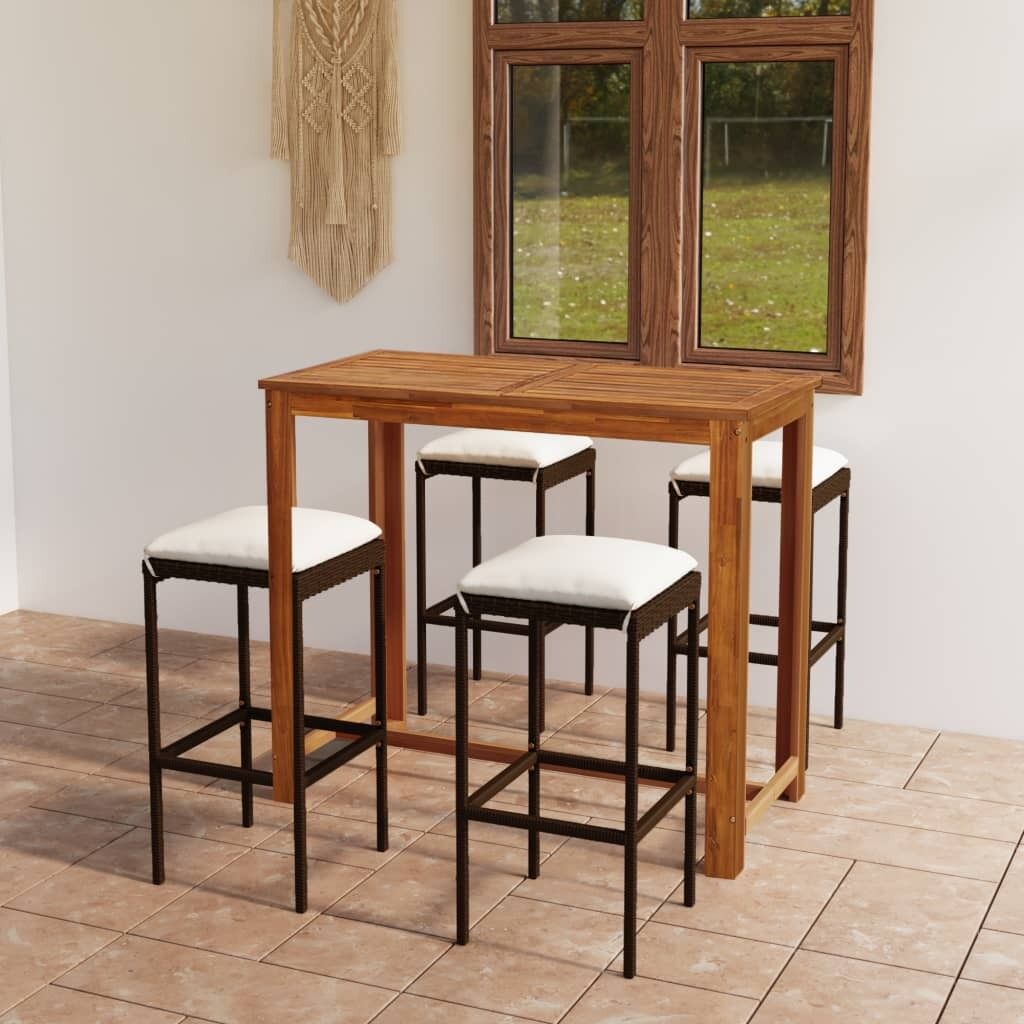 Garden Bar Set with Cushions Garden Bar Set with Cushions