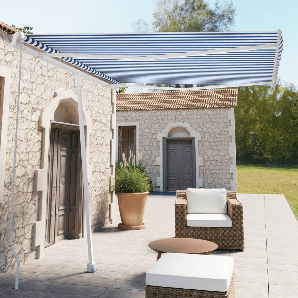Freestanding Manual Retractable Awning Freestanding Manual Retractable Awning